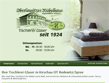 Tablet Screenshot of oberlausitzer-moebelhaus.de